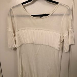 🤍 Banana Republic - off white comfy shirt
